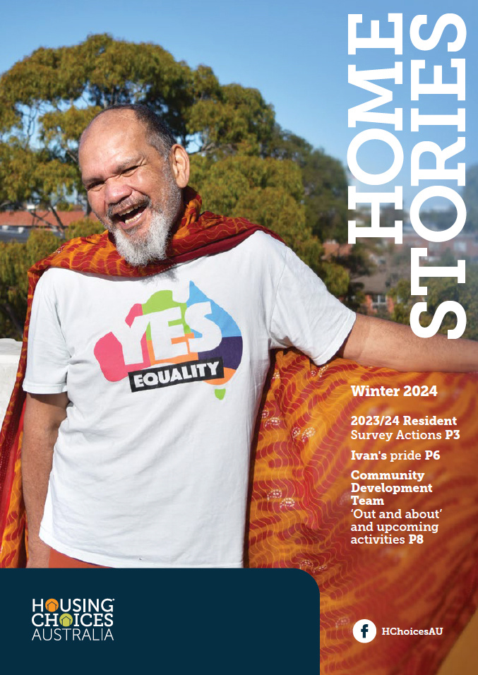 Housing Choices Home Story Victoria Winter edition with resident Ivan's story